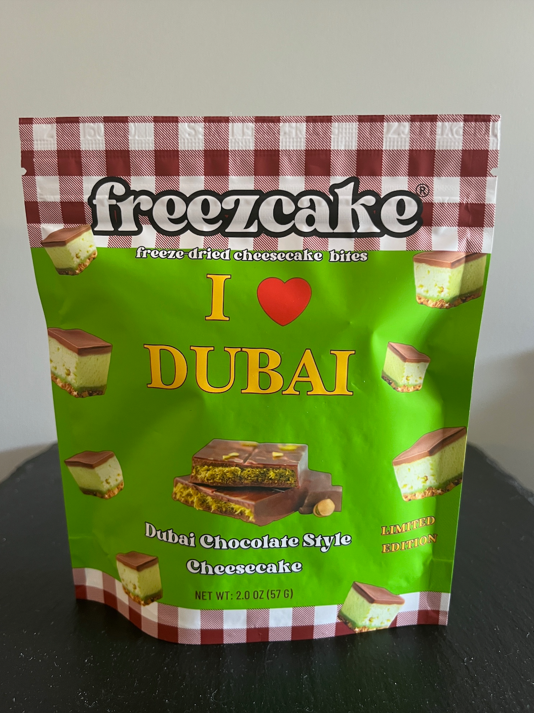 Dubai Chocolate Freezcake-Freeze-Dried Cheesecake Bites