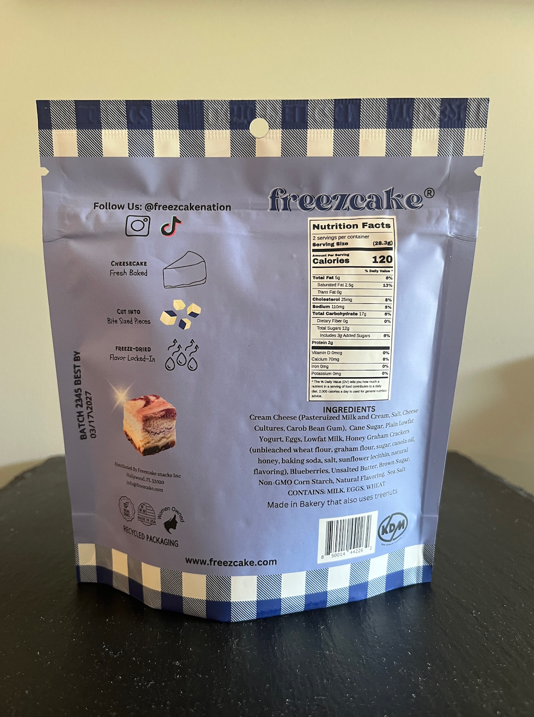 Freezcake - Blueberry Cheesecake 2oz