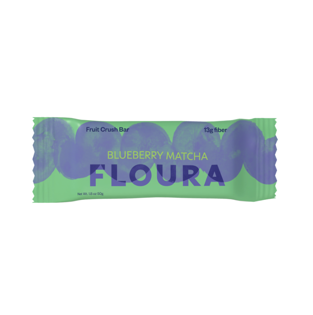 Floura - Blueberry Matcha Fiber Snack Bar 1.8oz
