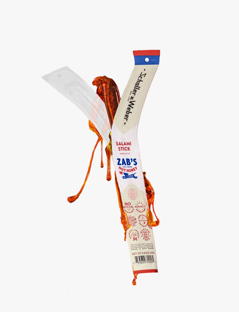 Schaller & Weber Salami Stick - Zab's Hot Honey 1oz