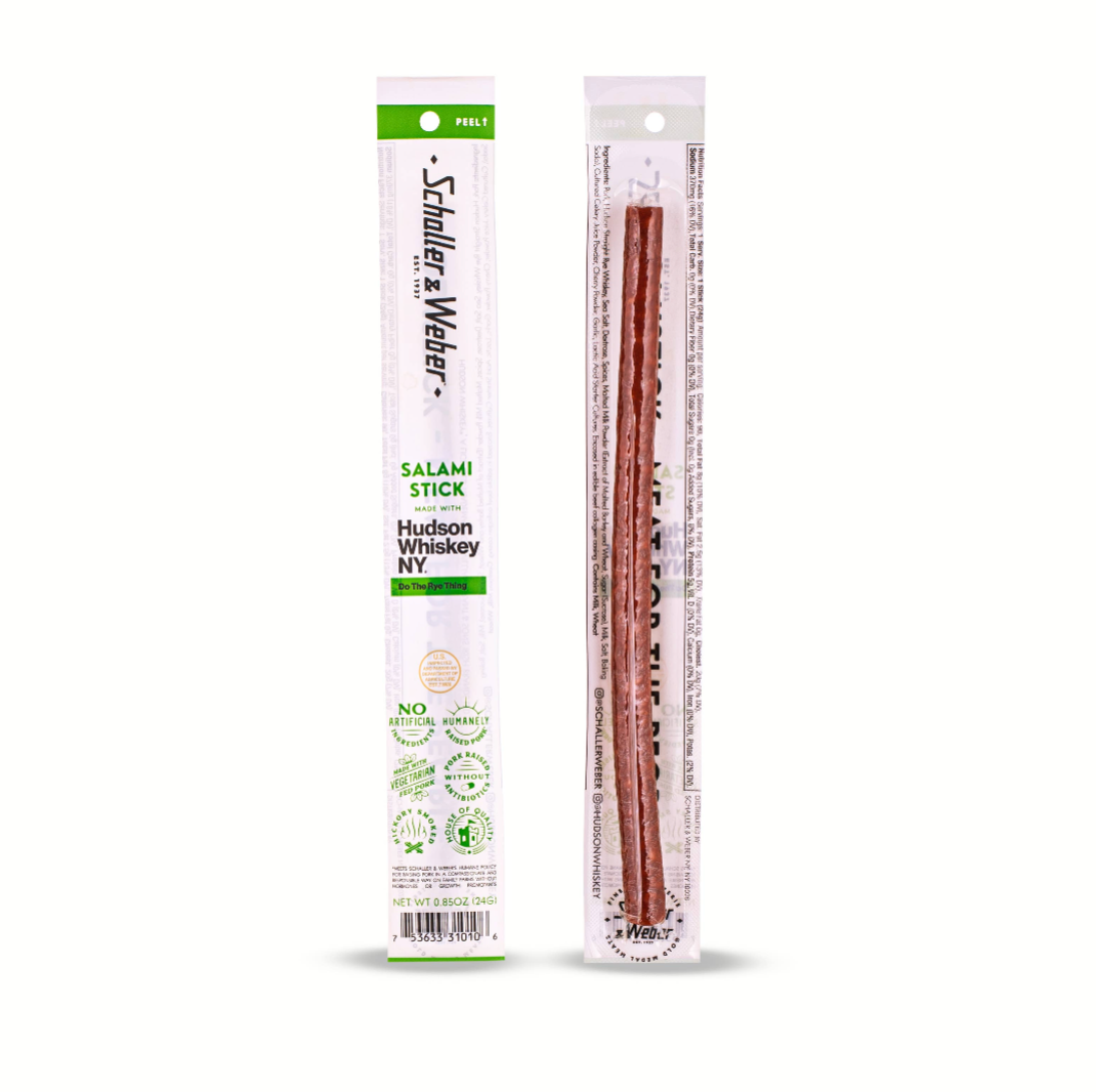 Schaller & Weber Salami Stick - Hudson Whiskey 1oz
