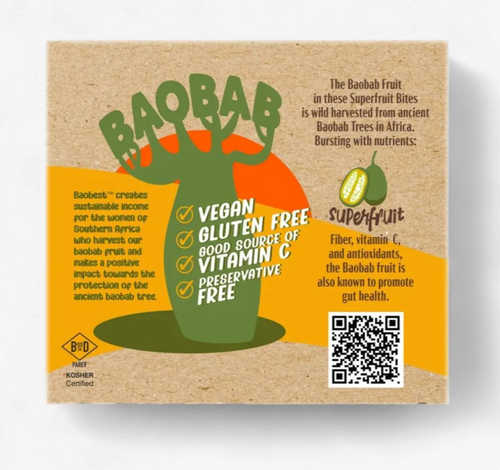 Baobab Superfruit Bites - Mango 3.5oz
