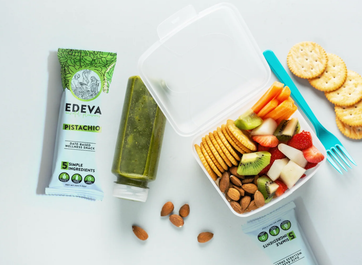 Edeva Snacks Date-Based Pistachio Snack Bar 2.5oz