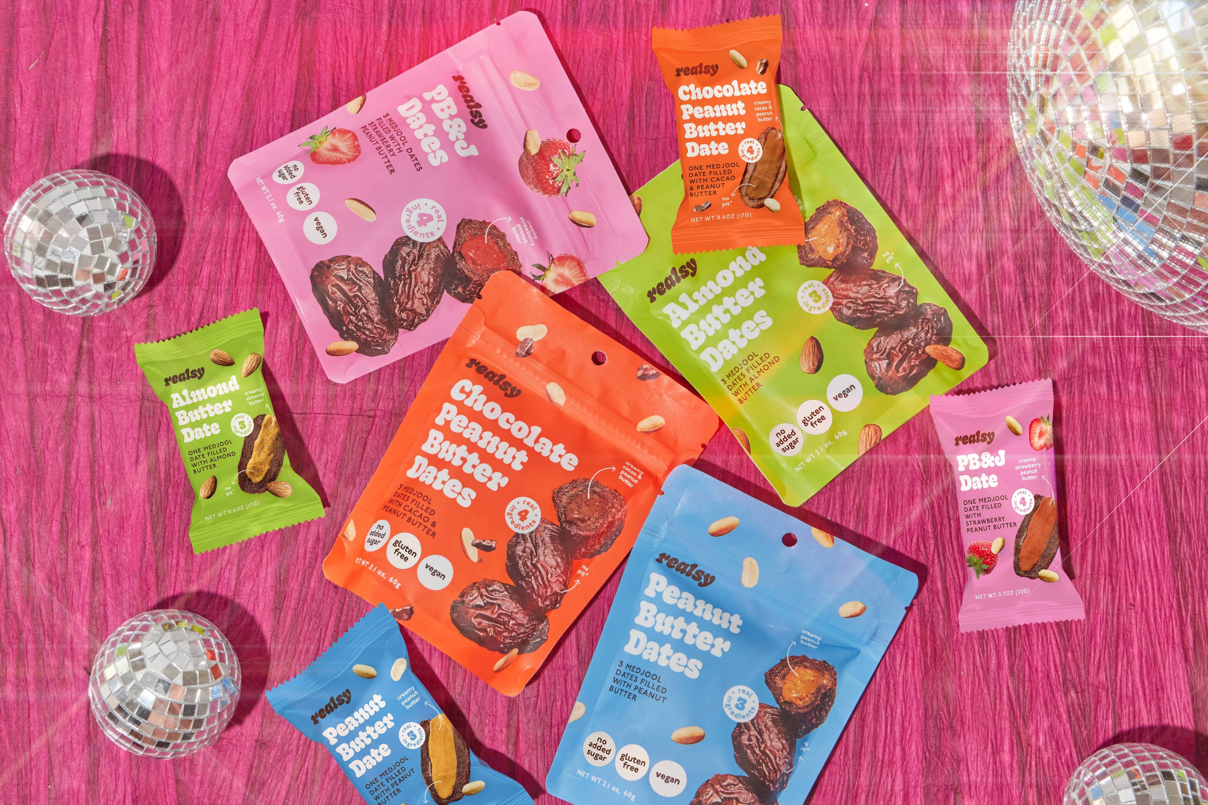 Realsy Peanut Butter Filled Medjool Date 2.1 oz