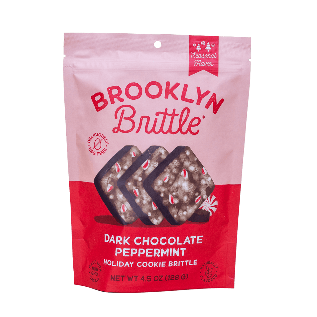 Brooklyn Brittle Dark Chocolate Peppermint Italian Cookie Brittle