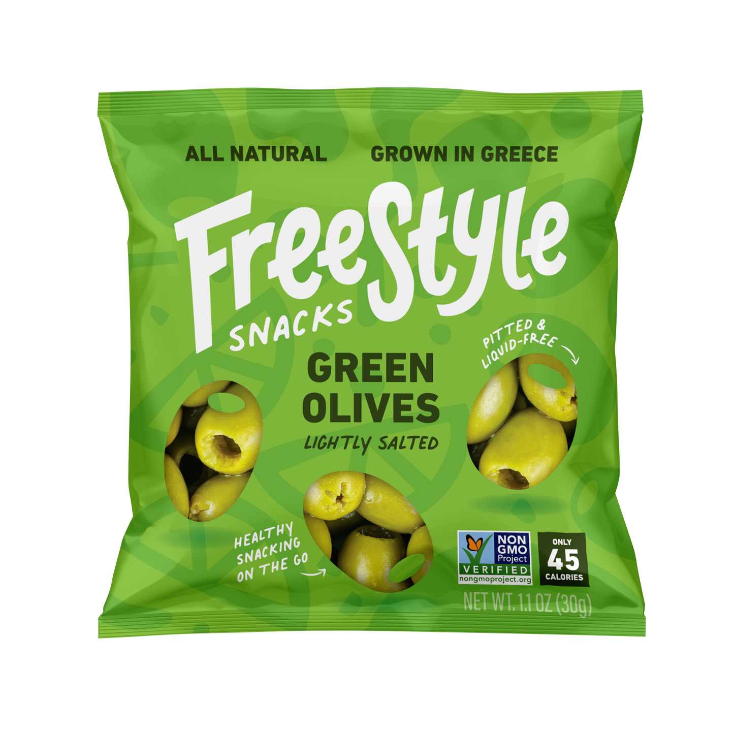 FreeStyle Snacks - Green Olive Original