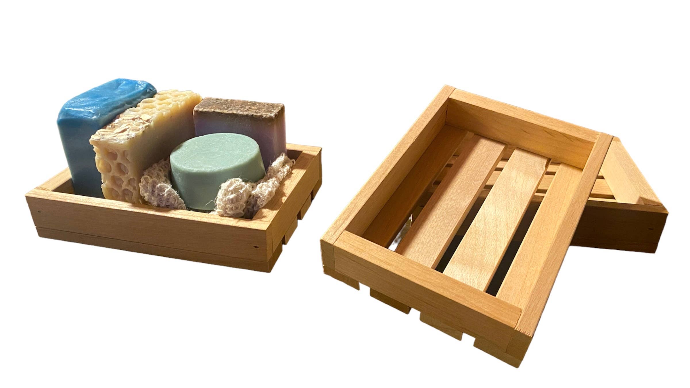 Natural White Wood Gift Tray 3.5"x5"x.75"