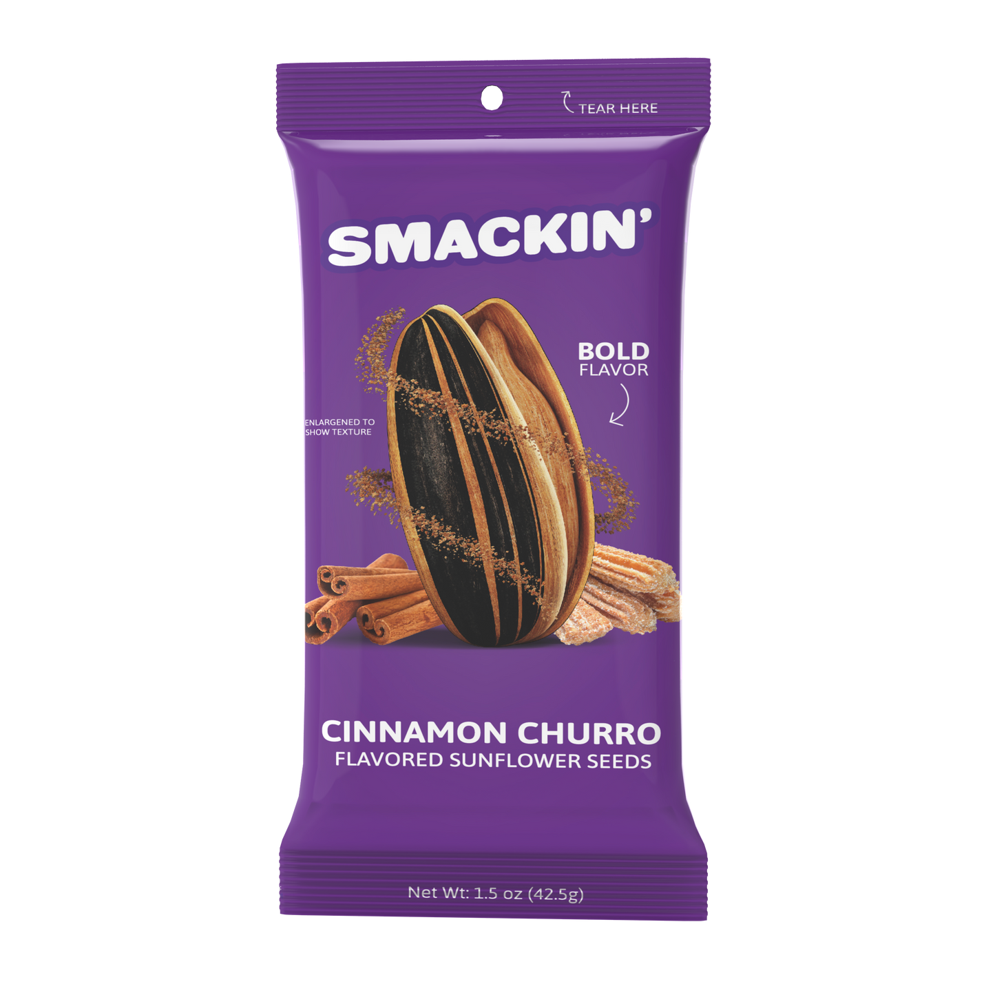 SMACKIN' - Sunflower Seeds - Cinnamon Churro