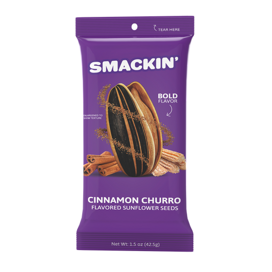 SMACKIN' - Sunflower Seeds - Cinnamon Churro