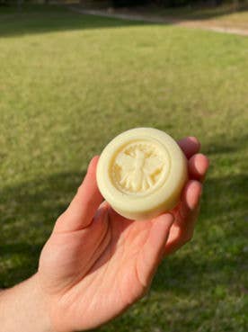 Bee-Youtiful Beauties - Beeswax Lotion Bar - Trial Size .5oz - Mango Peach