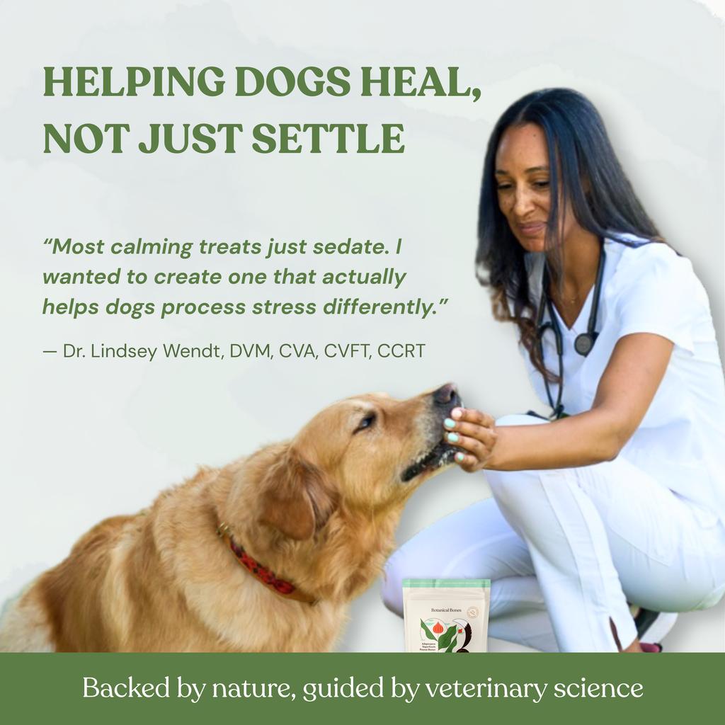 Botanical Bones - Balance + Calm Cookies - All Natural, Organic Dog Treats 5oz