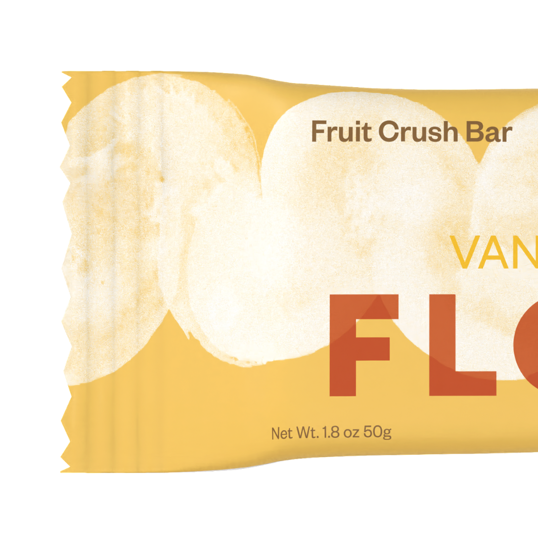 Floura - Vanilla Rooibos Fiber Snack Bar 1.8oz