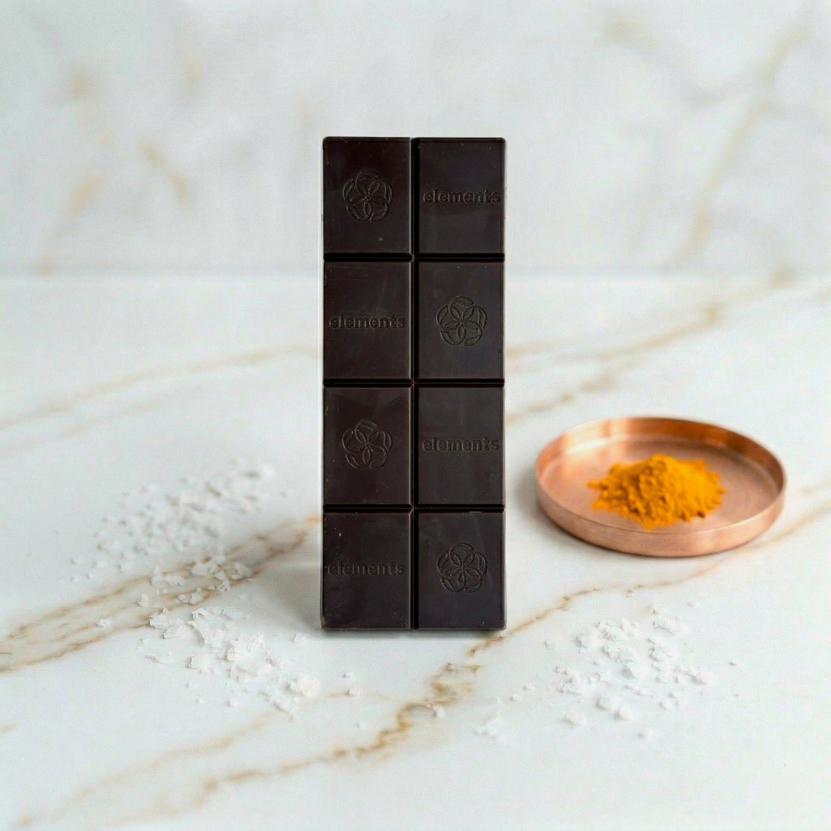 Elements - Sea Salt Dark Chocolate Bar | Vegan Organic 1.8oz
