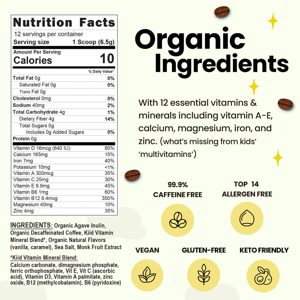 Kiid Coffee Caramel Latte 2.75oz