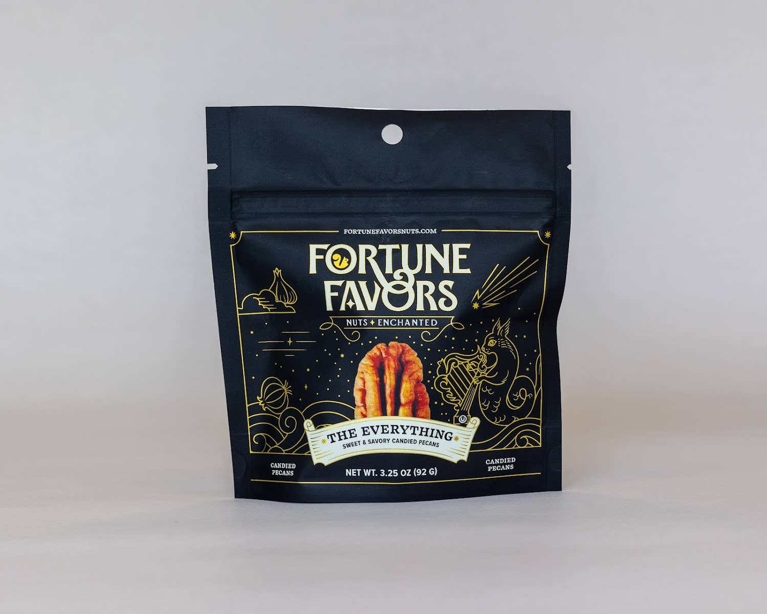 Fortune Favors The Everything Candied Pecans 3.25 oz