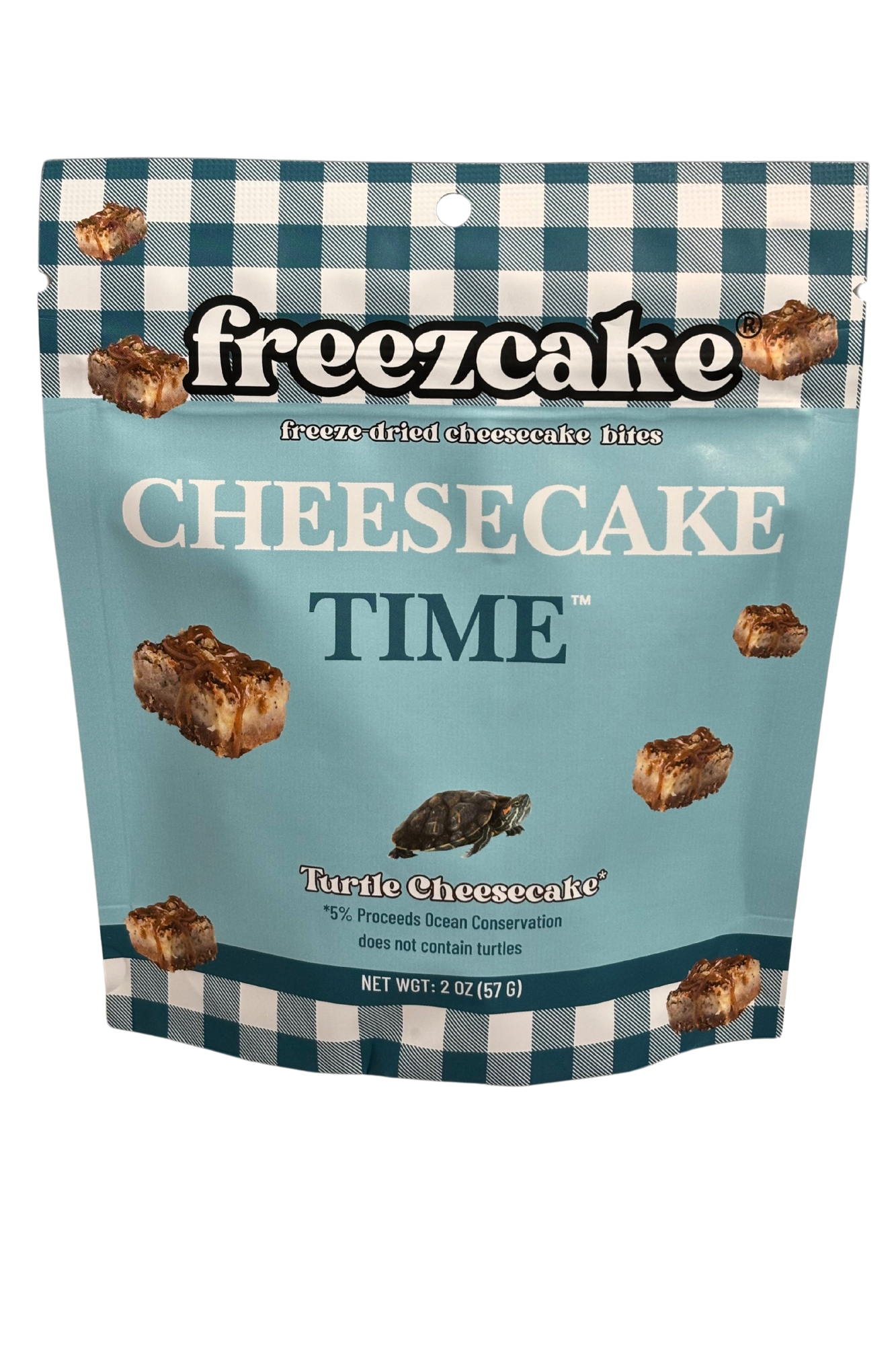 Freezcake - Freeze-Dried Turtle Cheesecake Bites