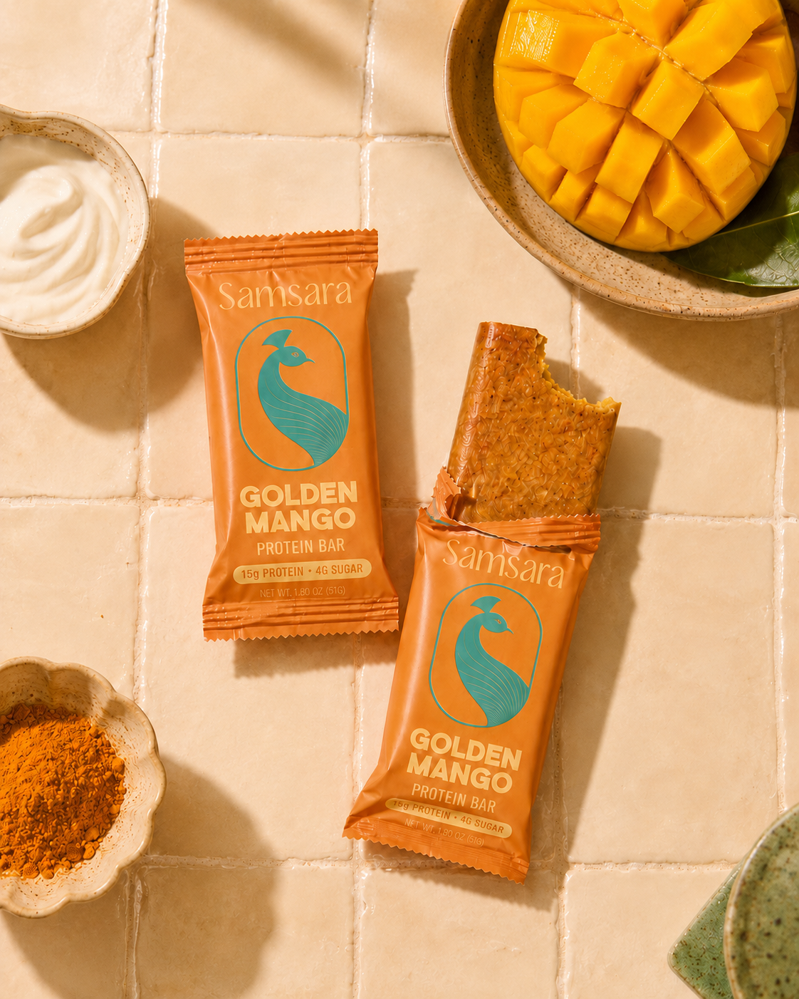Samsāra - Golden Mango Protein Bar 1.5oz