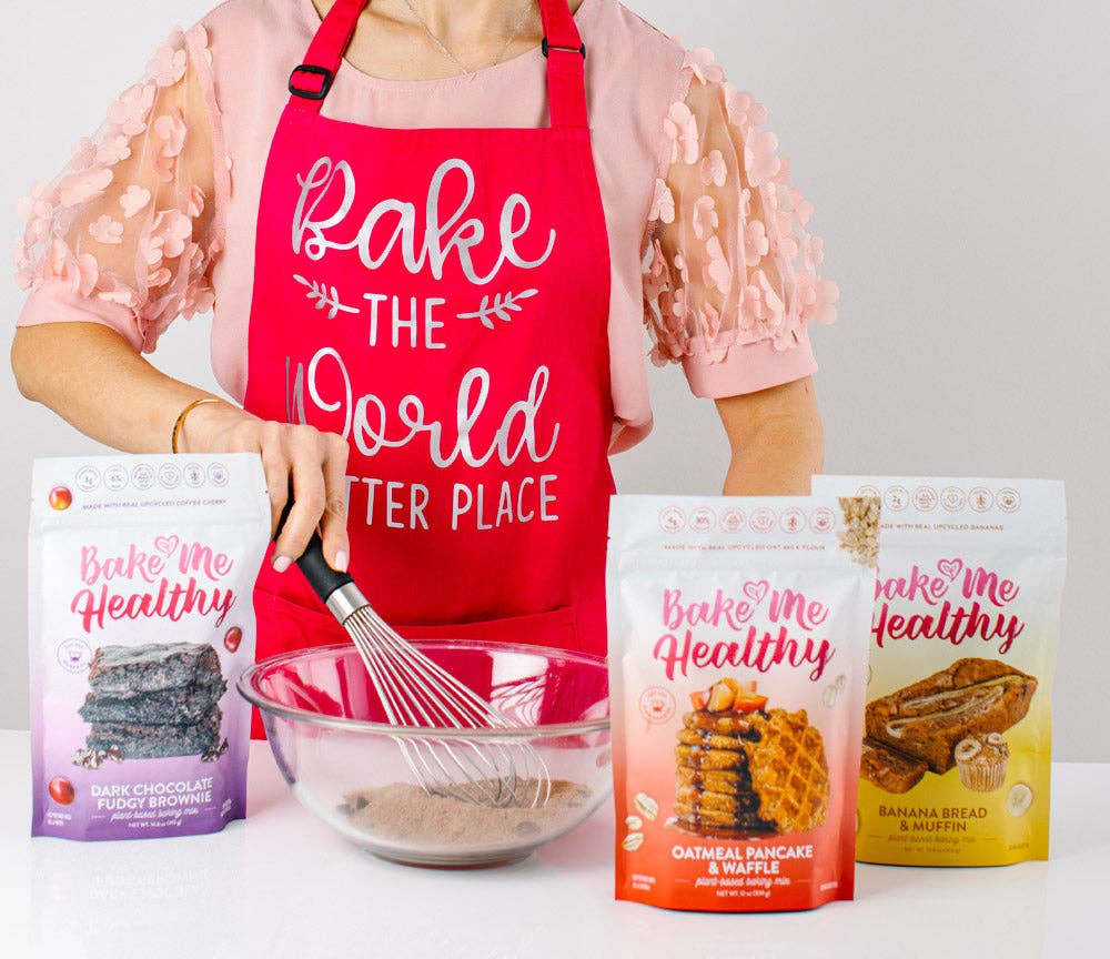 Bake Me Healthy - Dark Chocolate Fudgy Brownie Plant-Based Baking Mix