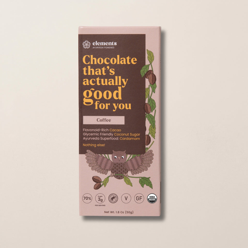 Element - Coffee Dark Chocolate Bar | Vegan Organic 1.8oz