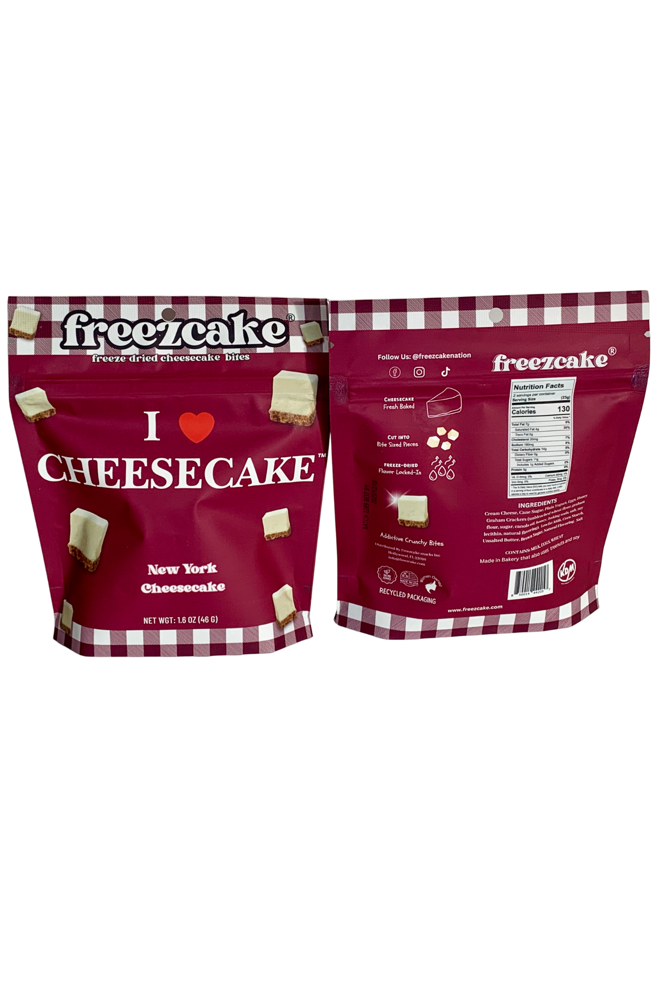 Freezcake -  Freeze-Dried New York Cheesecake Bites