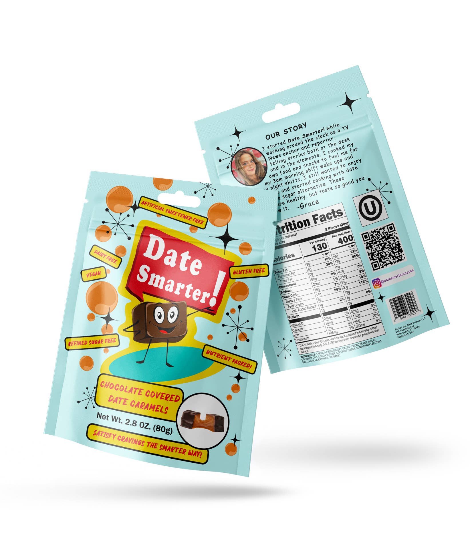 Date Smarter Chocolate Covered Date Caramels