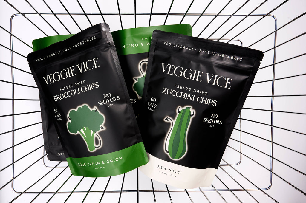 Veggie Vice - Broccoli Chips - Sour Cream & Onion - 1oz