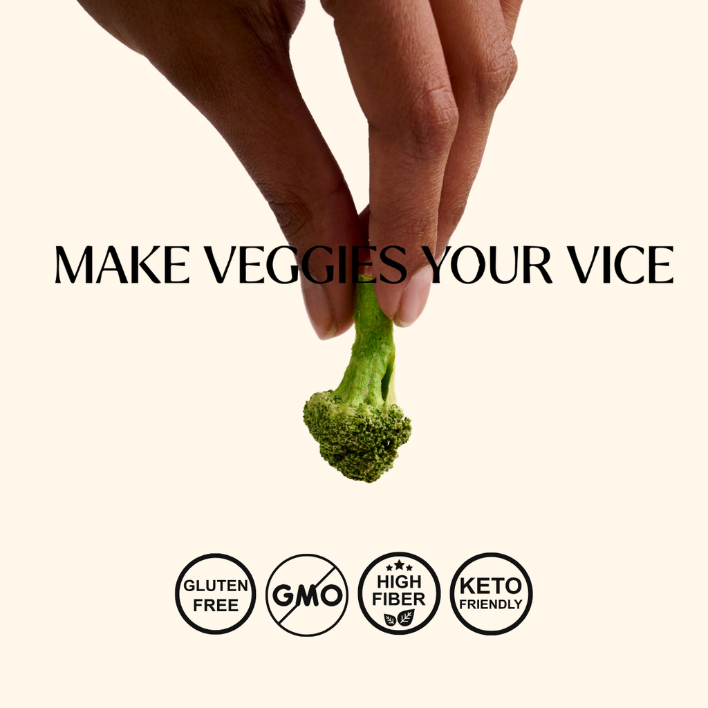 Veggie Vice - Broccoli Chips - Sour Cream & Onion - 1oz