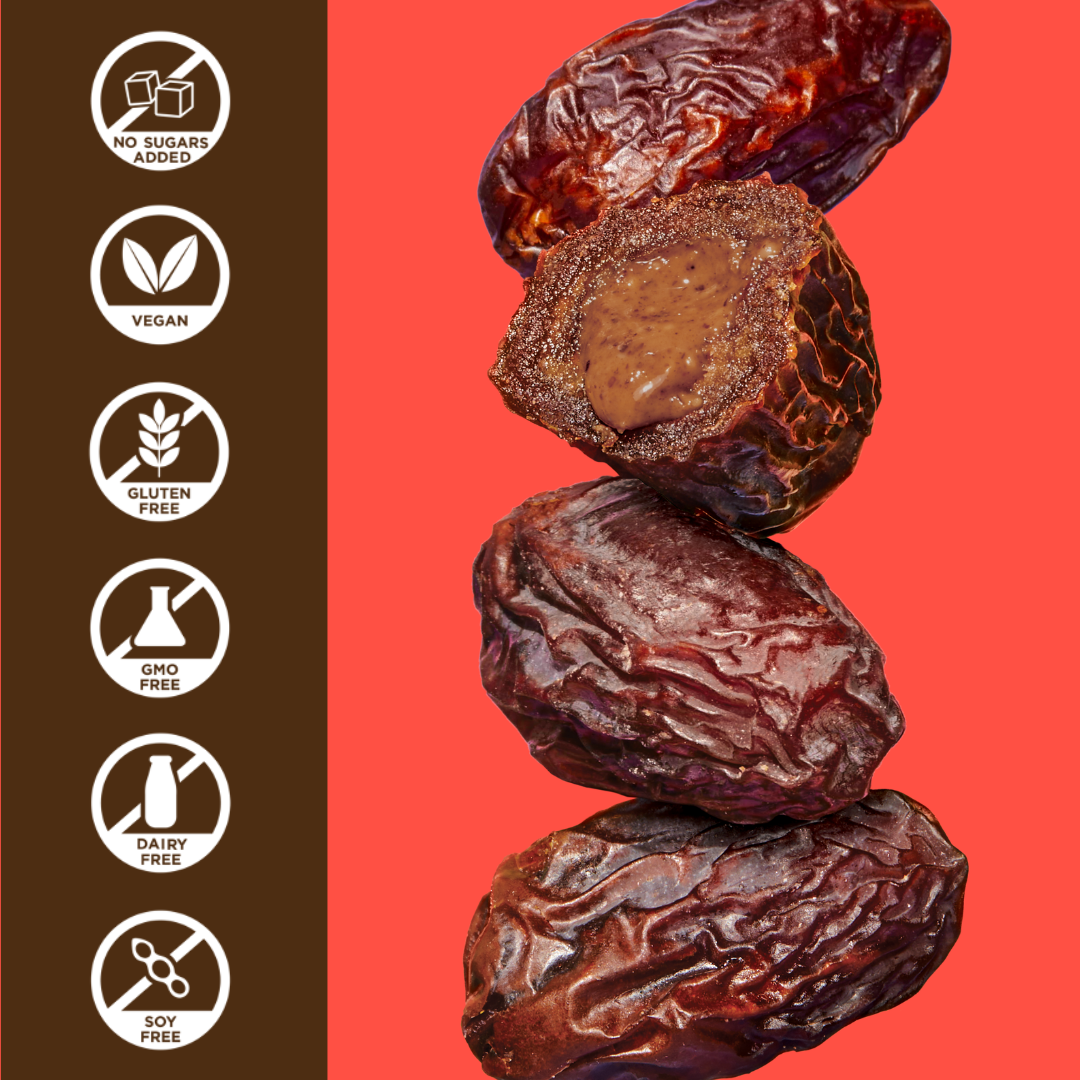 Realsy Chocolate Peanut Butter-Filled Medjool Dates 2.1 oz