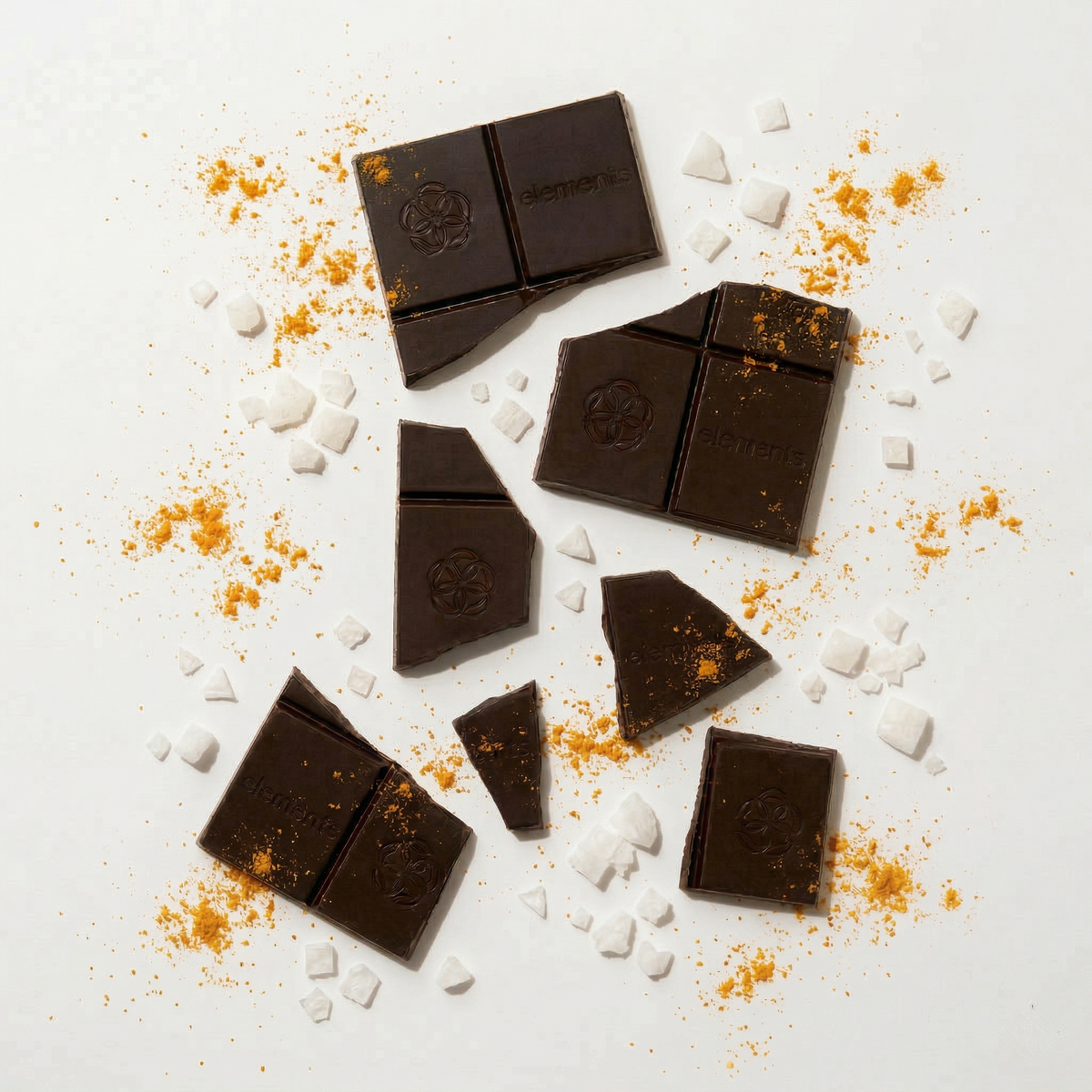 Elements - Sea Salt Dark Chocolate Bar | Vegan Organic 1.8oz