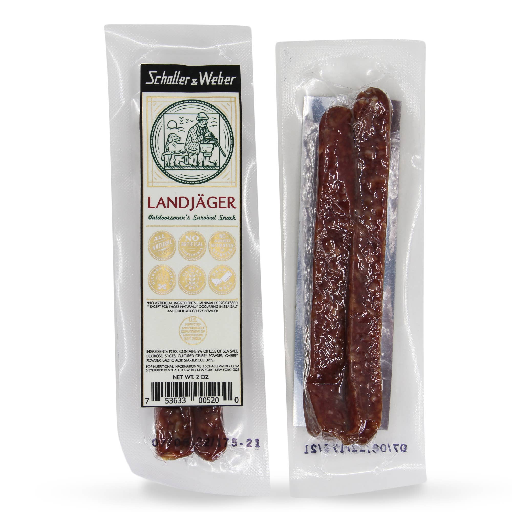 Schaller & Weber - Landjäger 2oz