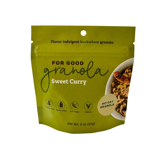 For Good Granola - Sweet Curry Buckwheat