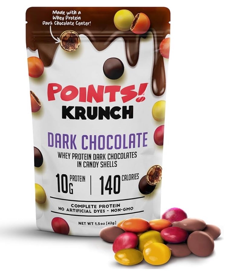 Points! - Whey Protein Dark Chocolates in Candy Shell