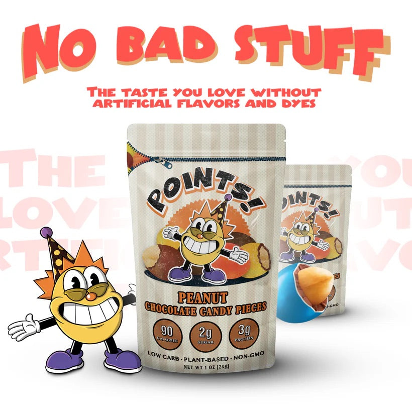 Points! - Peanut Chocolate Candy Pieces