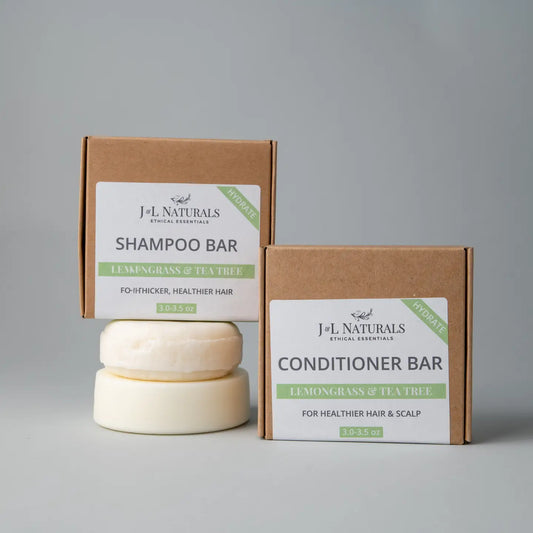 J & L Naturals - Shampoo and Conditioner Bar Set