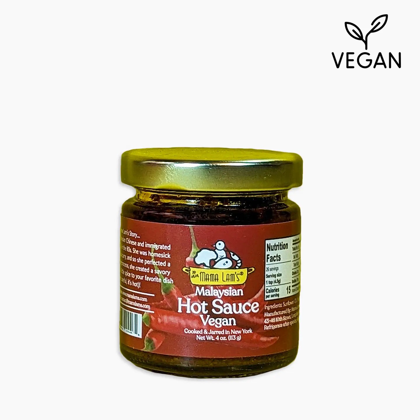 Mama Lam's - Malaysian Vegan Hot Sauce