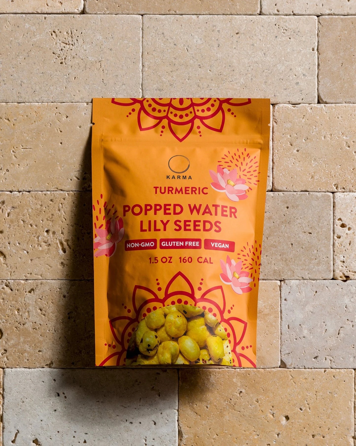 Karma Wellness Kitchen -  Popped Waterlily Seeds - Tumeric